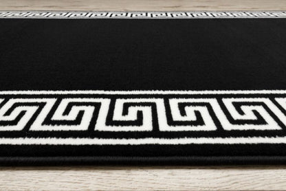 Gangtæppe 60x180 cm Grå Polypropylen