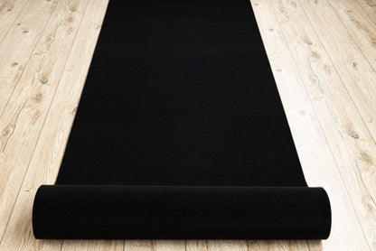 Gulvløber 60x210 cm Sort