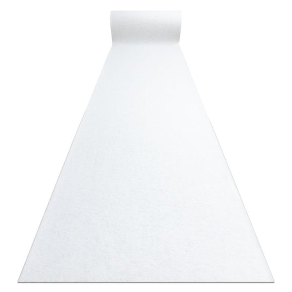 Chodnik 60x250 cm Hvid Polyamid 5904145732664
