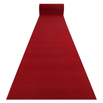 Chodnik 80x450 cm Bordo Poliamid 210409
