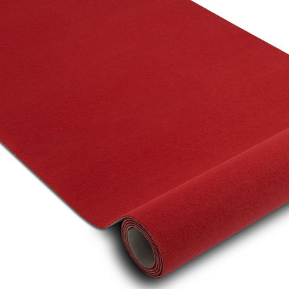 Chodnik 80x450 cm Bordo Poliamid 210409