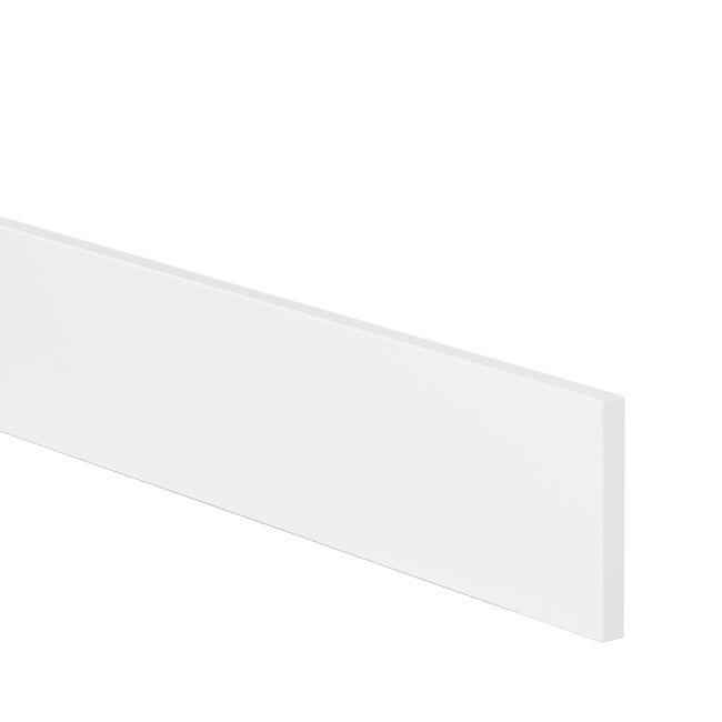 GoodHome Artemisia sokkel 240 x 15 cm classic shaker hvid