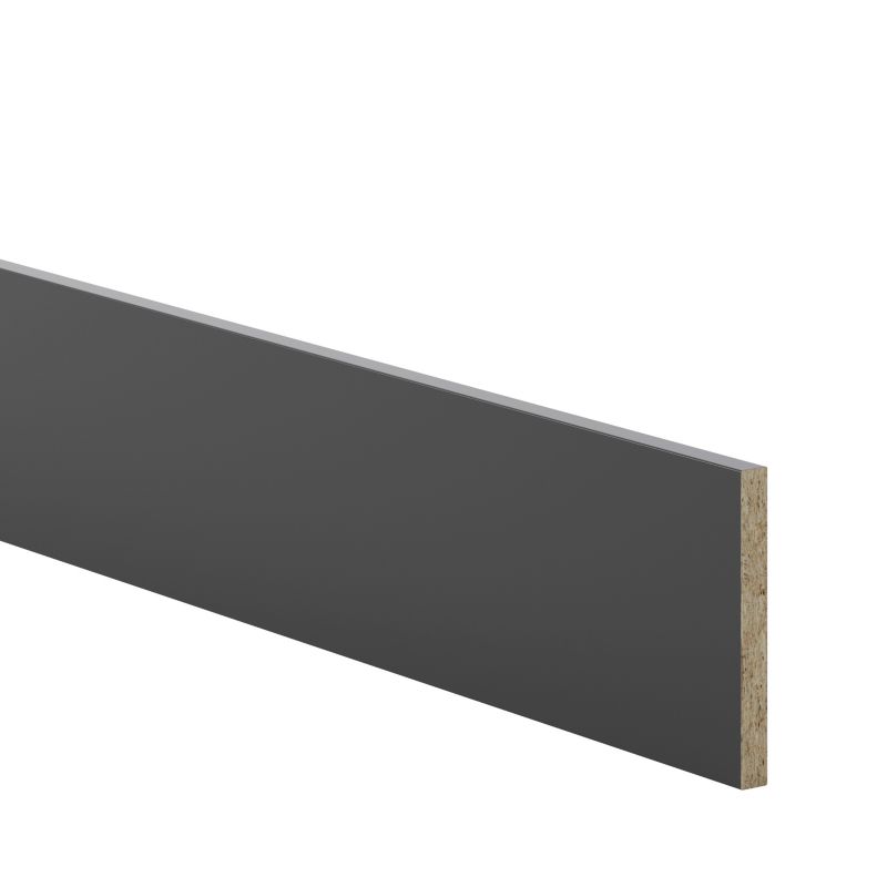 GoodHome Artemisia sokkel 242 x 15 cm mat grafit