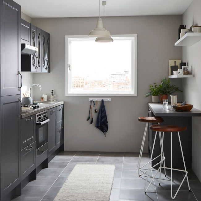 GoodHome Artemisia sokkel 242 x 15 cm mat grafit