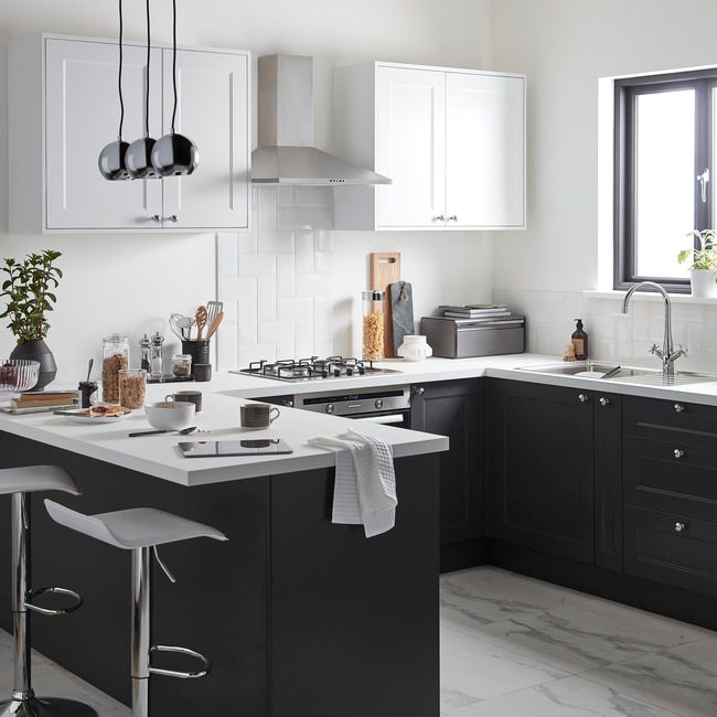 GoodHome Artemisia sokkel 242 x 15 cm mat grafit