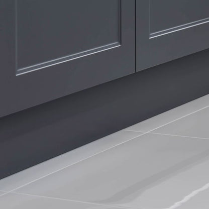 GoodHome Artemisia sokkel 242 x 15 cm mat grafit