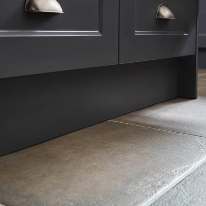 GoodHome Artemisia sokkel 242 x 15 cm mat grafit