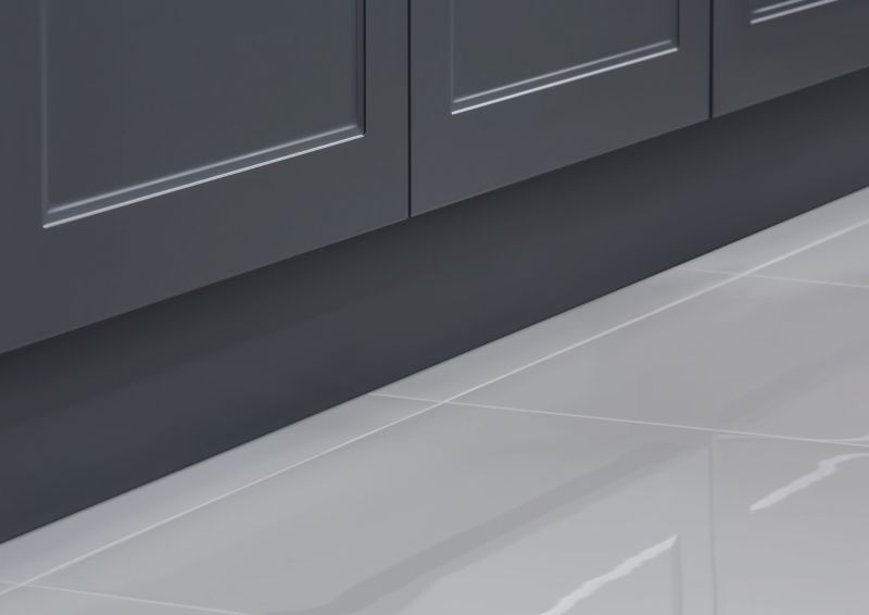 GoodHome Artemisia sokkel 242 x 15 cm mat grafit