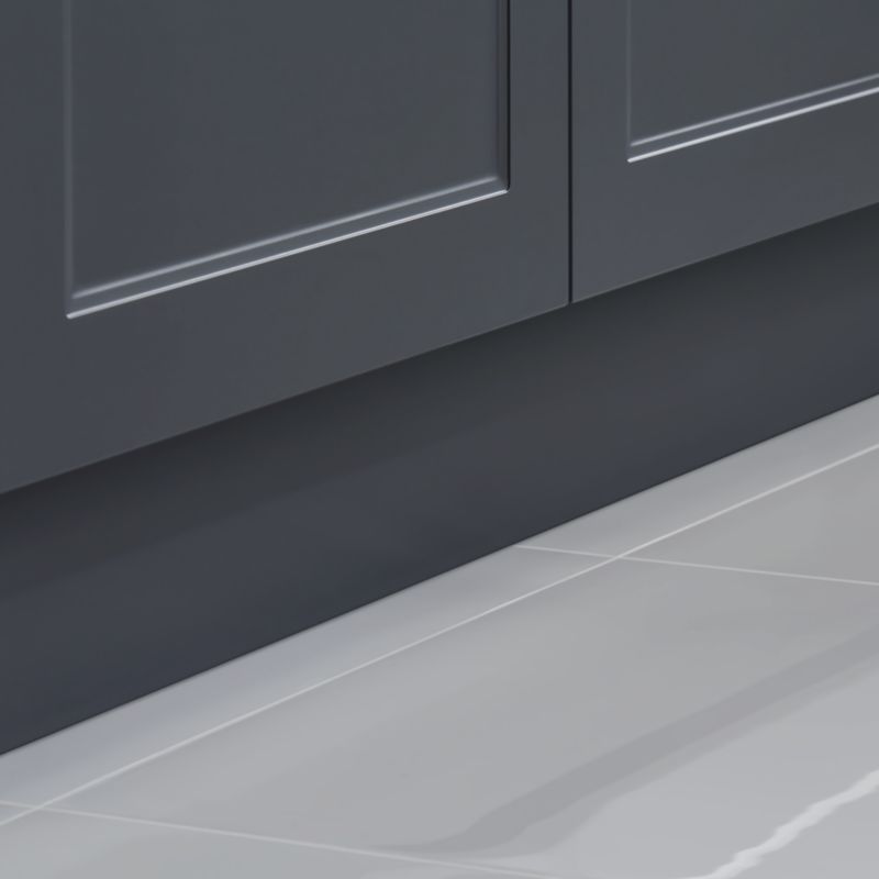 GoodHome Artemisia sokkel 242 x 15 cm mat grafit