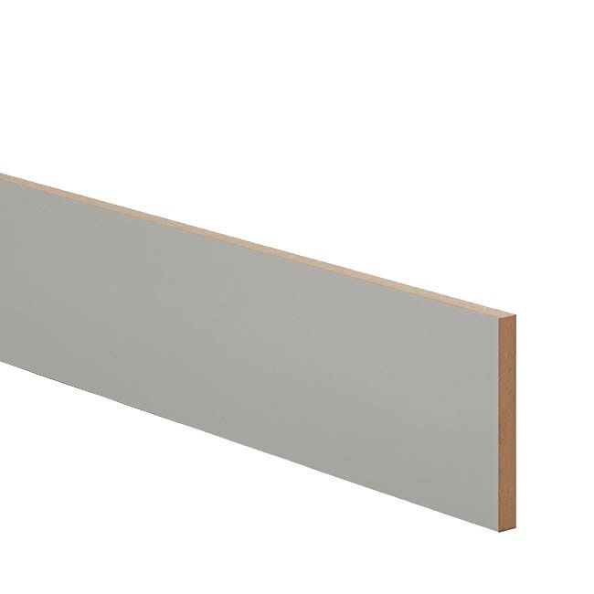 GoodHome Balsamita sokkel 242 x 15 cm mat grå