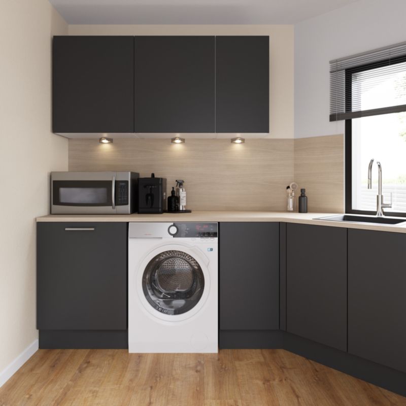 GoodHome Stevia sokkel 15 x 240 cm mat antracit