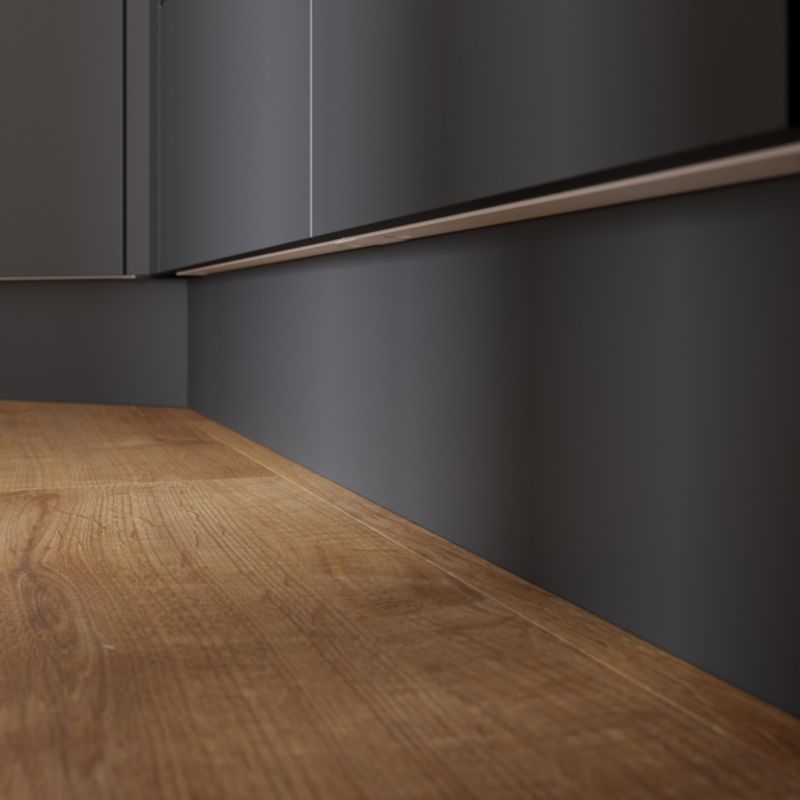 GoodHome Stevia sokkel 15 x 240 cm mat antracit