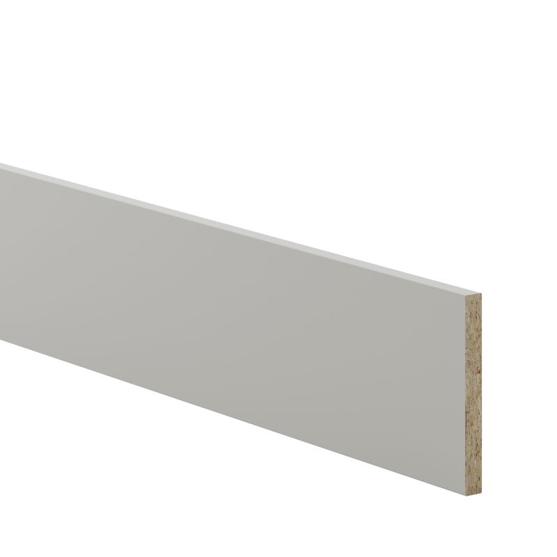 GoodHome Stevia sokkel 15 x 240 cm grå mat