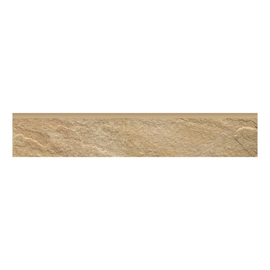 Frostbestandig glaseret sokkel Sohn Kwadro 7,2 x 40 cm beige mat