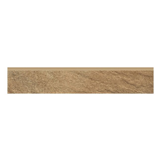 Frostbestandig glaseret sokkel Sohn Kwadro 7,2 x 40 cm mat brun