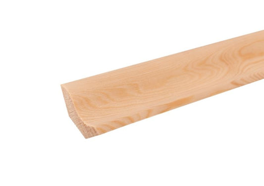 Fodpanel i fyrretræ 30 x 50 x 2500 mm