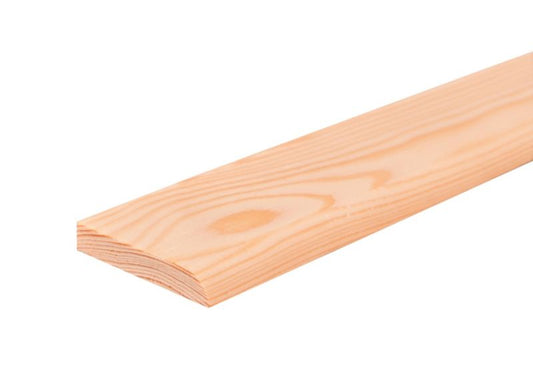 Fodpanel i gran 12 x 70 x 2500 mm