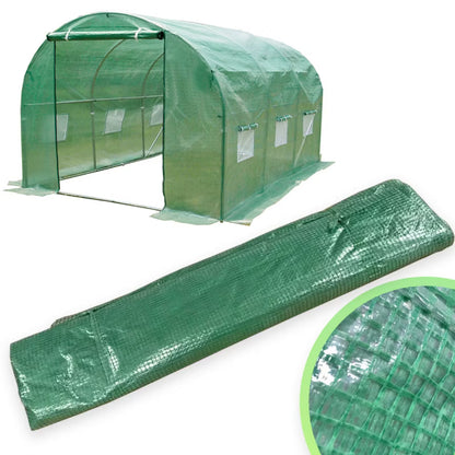 Cover til Drivhustunnel 2x4,5 m Grøn UV 9 m²