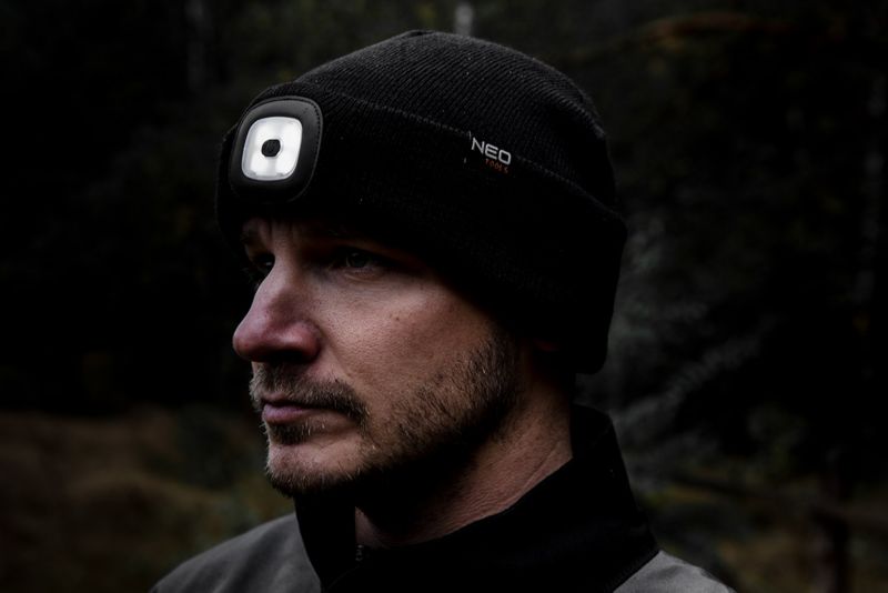 Kasket med lygte NEO TOOLS, 1 stk
