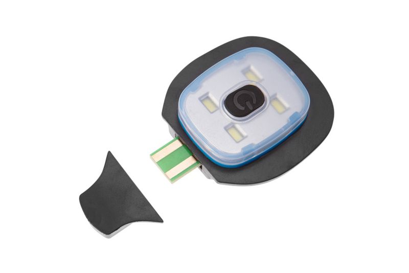 NEO TOOLS LED-kasket med lygte, marineblå-grå-grøn premium, 1 stk