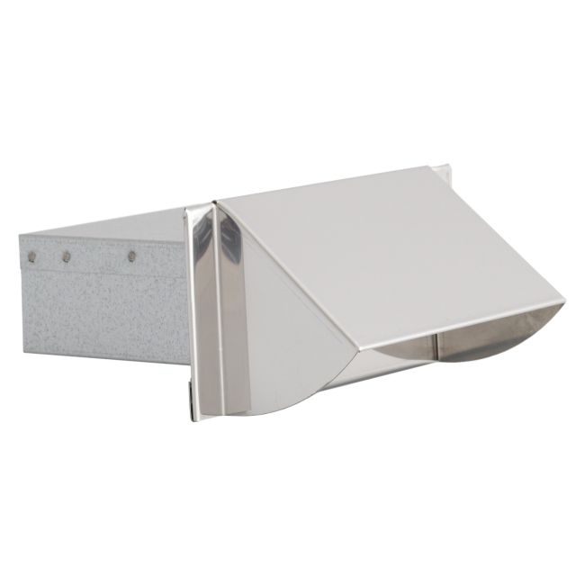 Luftindtag 150x50 mm Krom