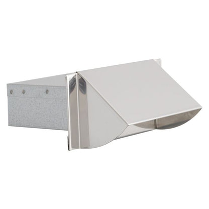 Luftindtag 150x50 mm Krom