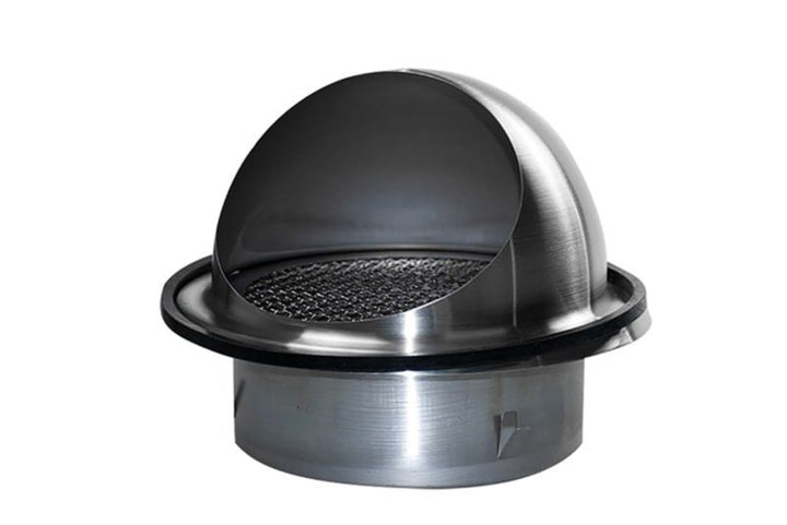 Ventilationsrist Ø160 mm Rund Sølv