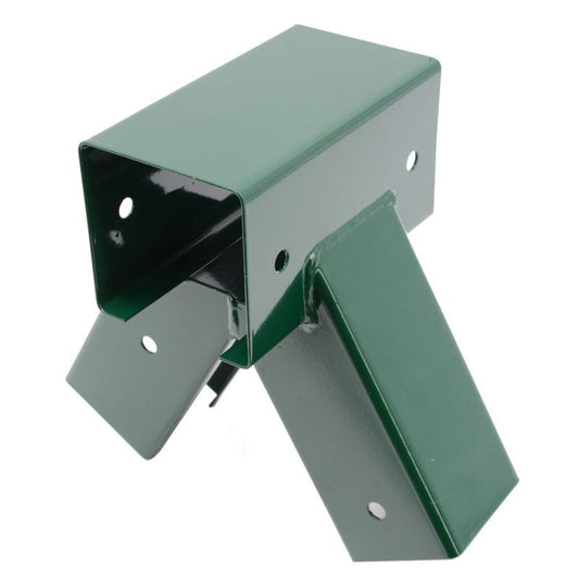 4iQ Group svingforbinder 9x9 cm 100 grader kvadratisk grøn 1 stk.