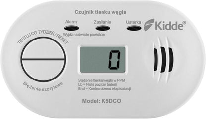Kidde K5DCO kuliltealarm