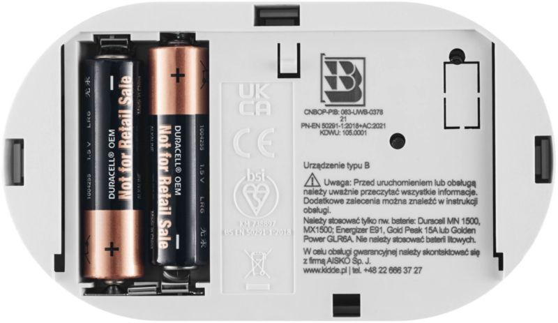 Kidde K5DCO kuliltealarm