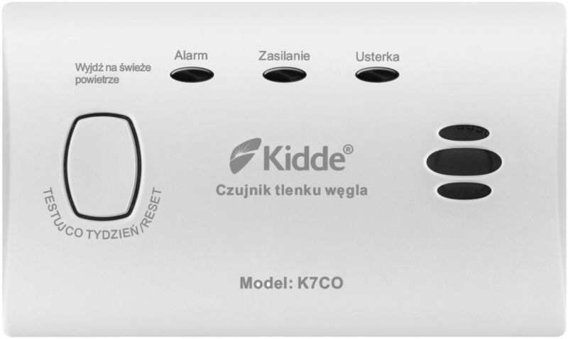 Batteridrevet kuliltealarm Kidde K7CO