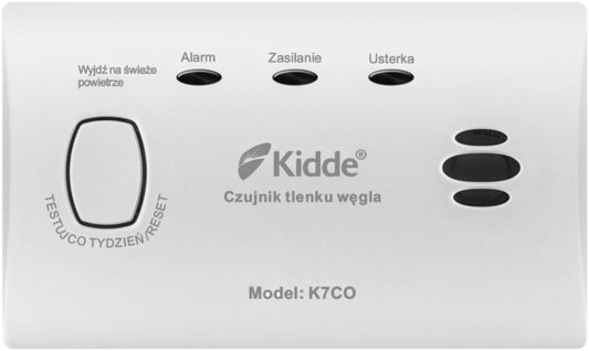 Batteridrevet kuliltealarm Kidde K7CO