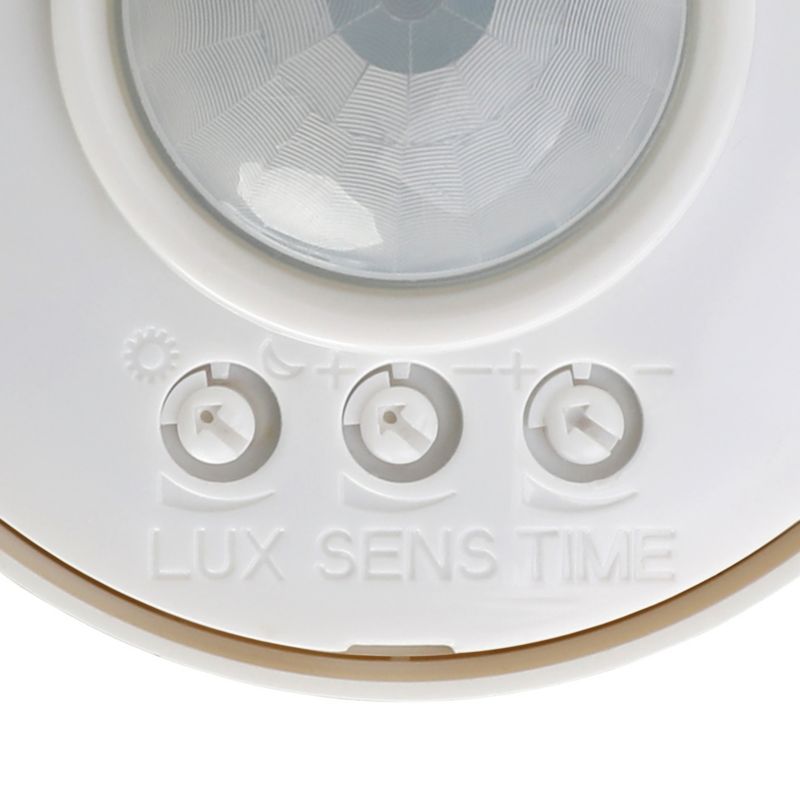 GoodHome Carigan 360° bevægelsessensor IP44 hvid