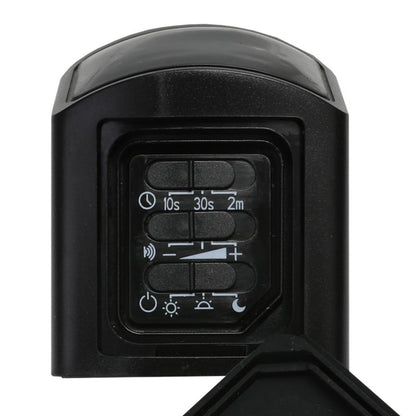GoodHome Davern IP65 bevægelsessensor i mat-sort