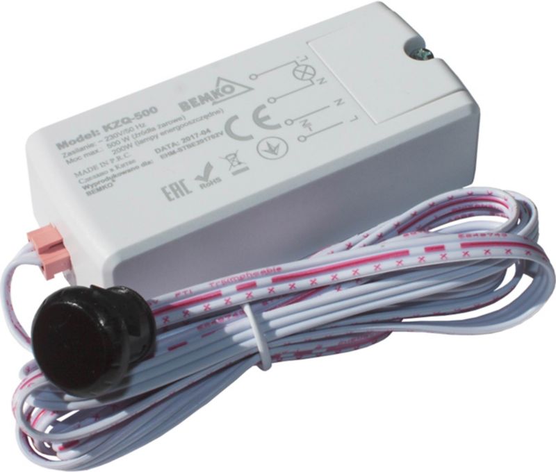Bemko nærhedssensor 500 W hvid