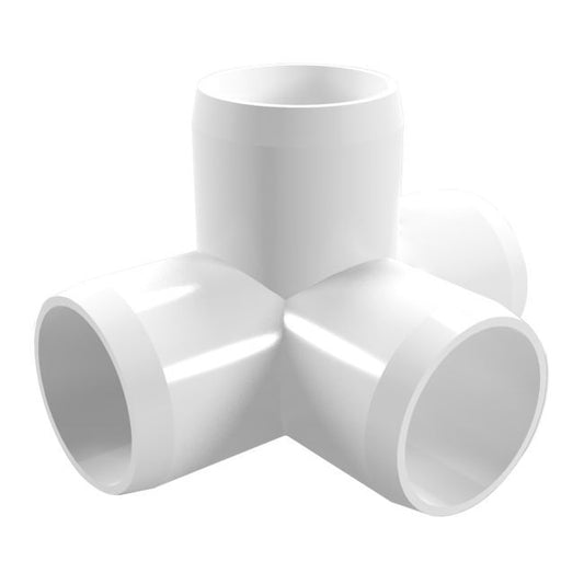 Vinkel-firkobling i PVC Idmar Group KW/KW/KW/KW 1/2"