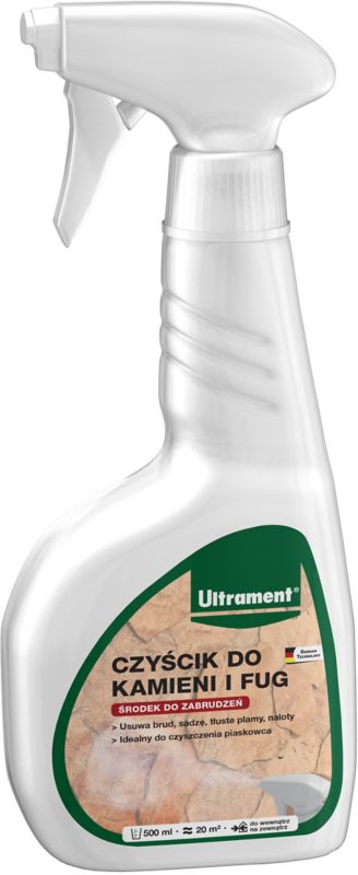 Ultrament rengøringsmiddel til sten og fuger 500 ml