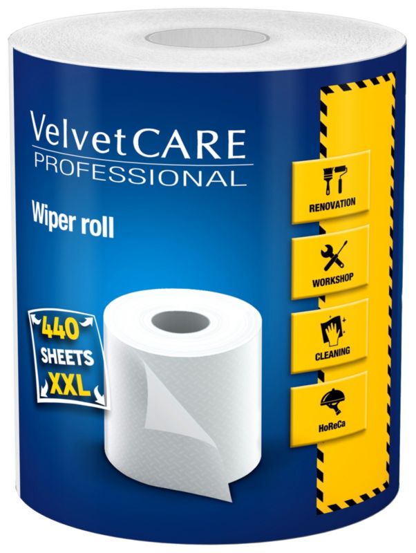 Velvet Pro rengøringsklude med 440 ark