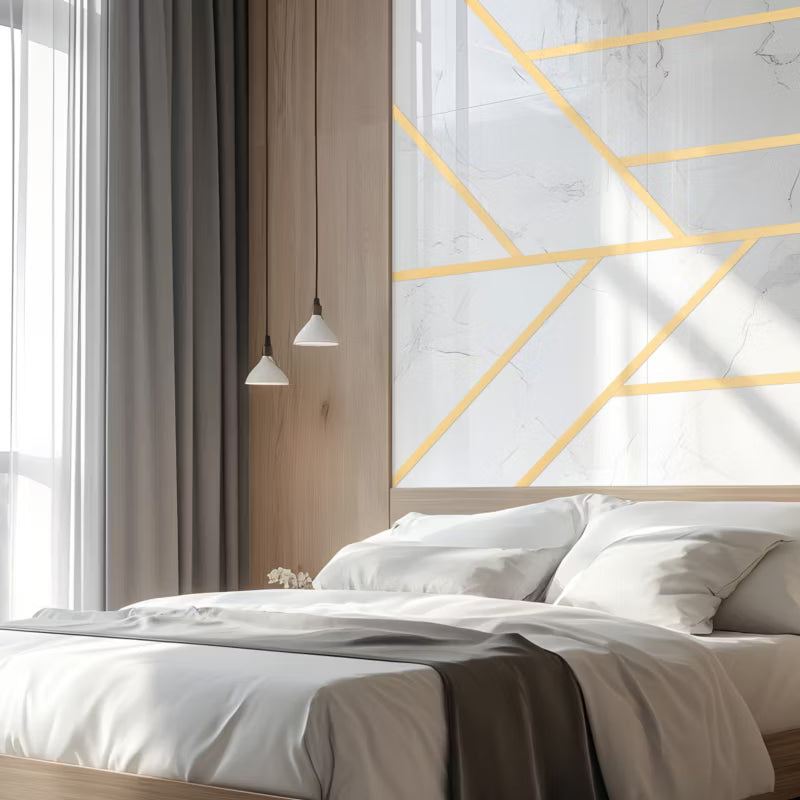 Dækliste Flad PVC 30 mm x 10 m Selvklæbende Hvid