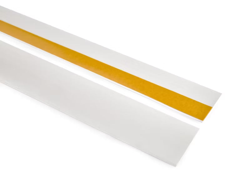 Dækliste PVC 30 mm 5 m Hvid