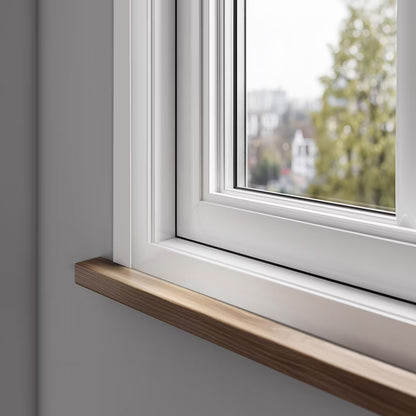 Dækliste PVC 60 mm Selvklæbende 5 m Hvid