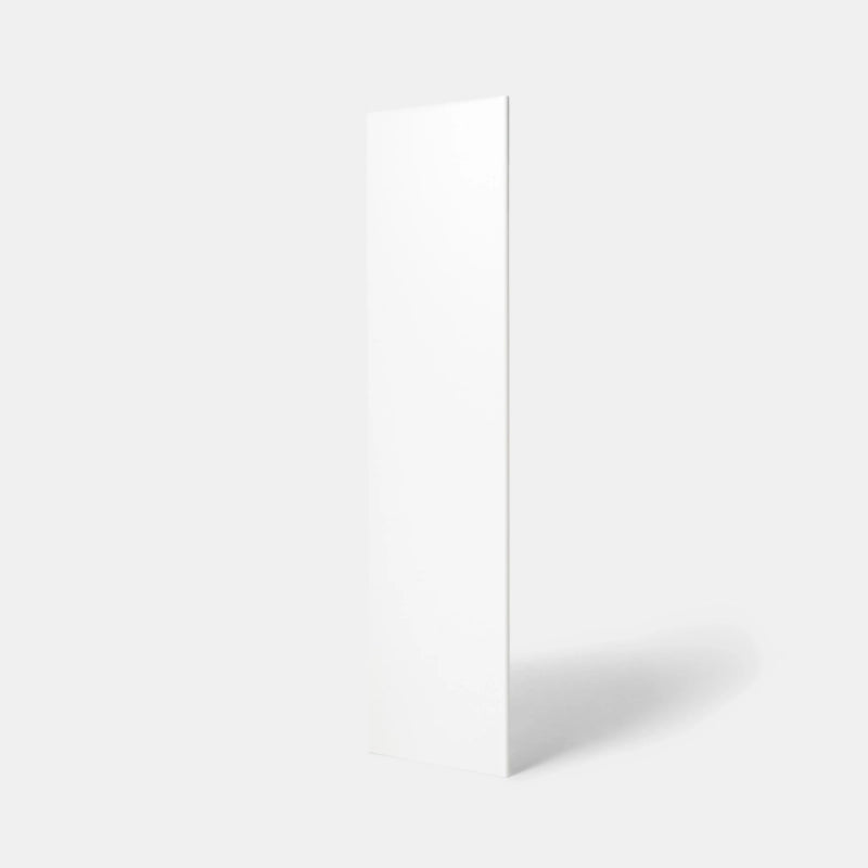 Dækpanel Højskab Stevia Garcinia 61x240 cm Hvid Blank