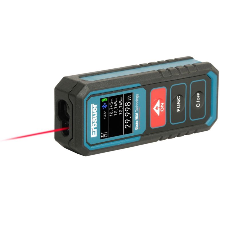 Erbauer afstandsmåler 1,5 mm præcision 30 m