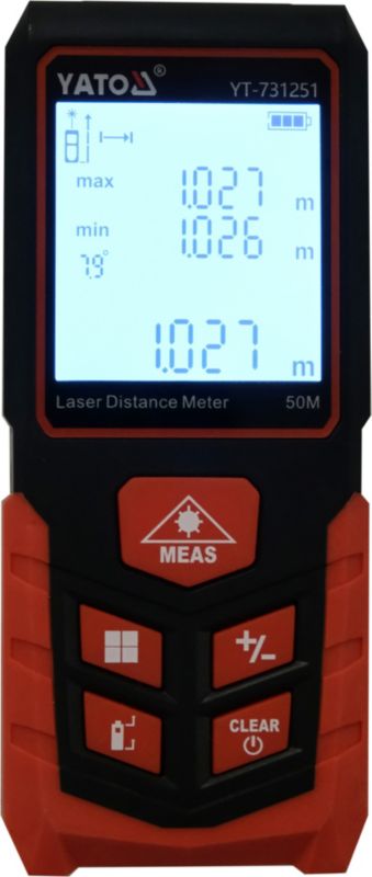 Laserafstandsmåler Yato YT-731251 50 m