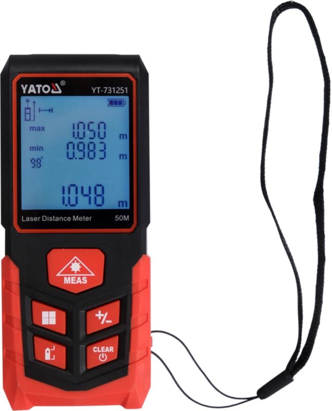 Laserafstandsmåler Yato YT-731251 50 m