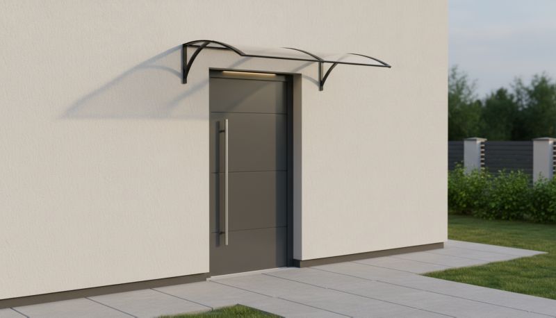 Aluminium Moduldæksel 140x80 cm Brun Dæmpet Polycarbonat