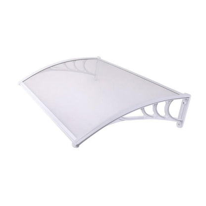 Modulært Dørudhæng 150x100x25 cm Polycarbonat Røgfarvet