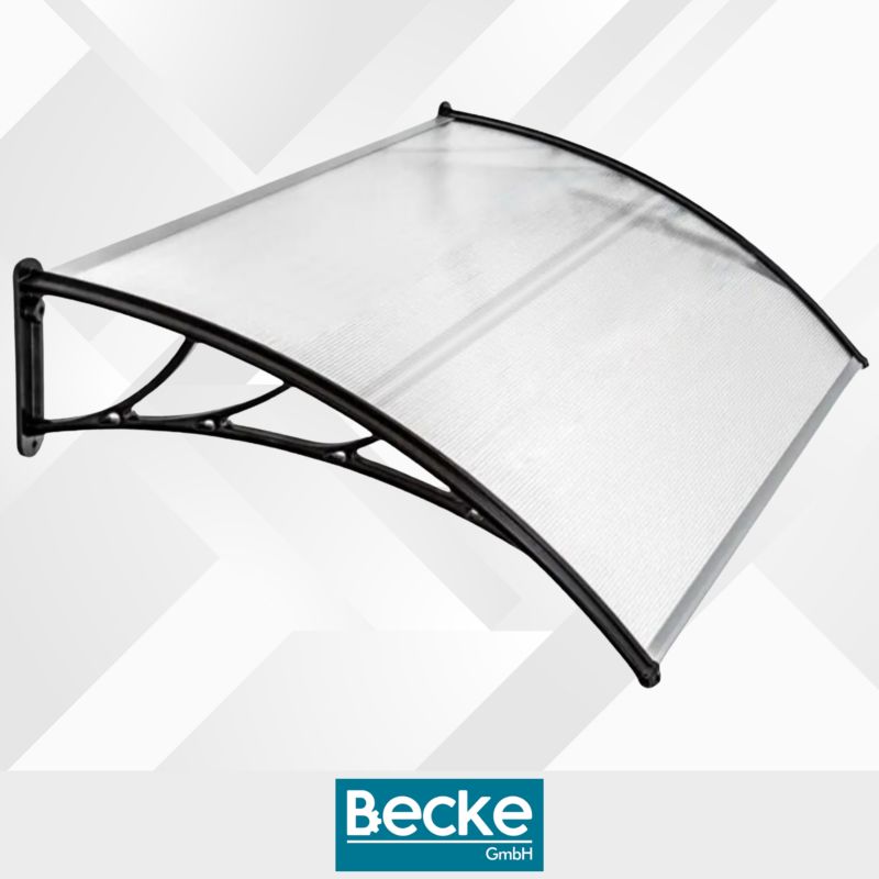 Buedørsejl Transparent 150x100 cm Polycarbonat