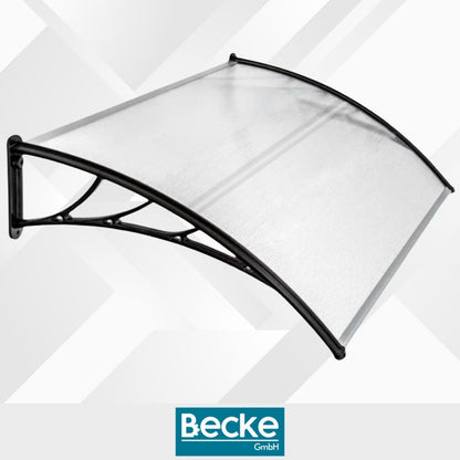 Buedørsejl Transparent 150x100 cm Polycarbonat