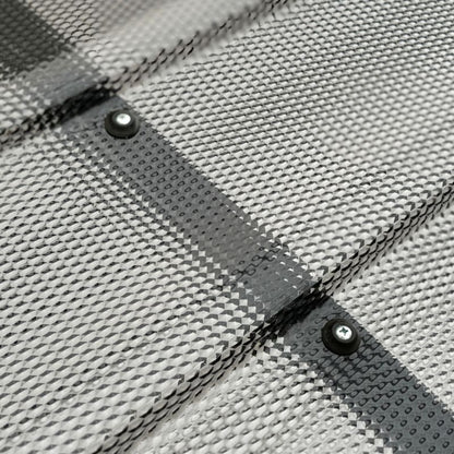 Døroverdækning Straight T-150 150x95,4 cm Antracitgrå med Aluminiumsramme og Polycarbonatbelægning | 4779037494040